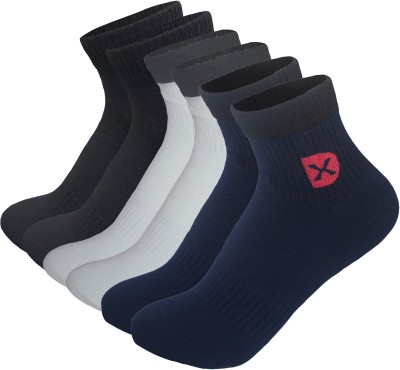 DREAMX Unisex Solid Ankle Length(Pack of 3)