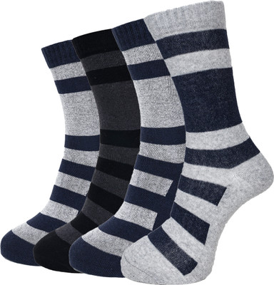 Dollar Men Self Design Calf Length(Pack of 4)