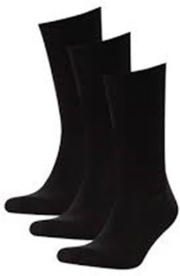 Tahiro Men Solid Mid-Calf/Crew(Pack of 3)