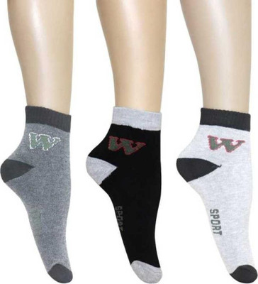 vactly Men & Women Printed Ankle Length(Pack of 3)