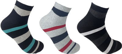 AMBOJINI Unisex Ankle Length(Pack of 3)