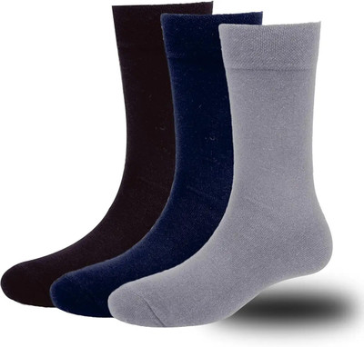 Basketship Men Self Design Calf Length(Pack of 3)