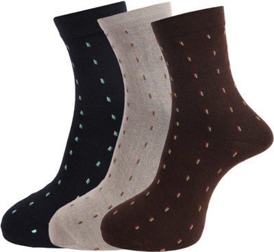 Dollar Men Self Design Calf Length(Pack of 3)
