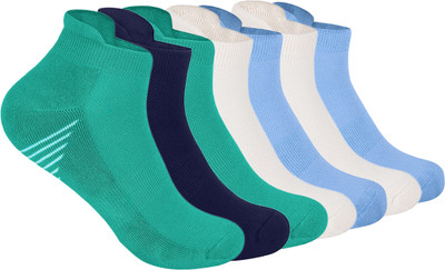 Mint and Oak Men Solid Ankle Length(Pack of 7)