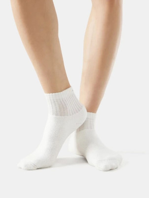 LABOLIA Men & Women Solid Ankle Length, Mid-Calf/Crew(Pack of 4)
