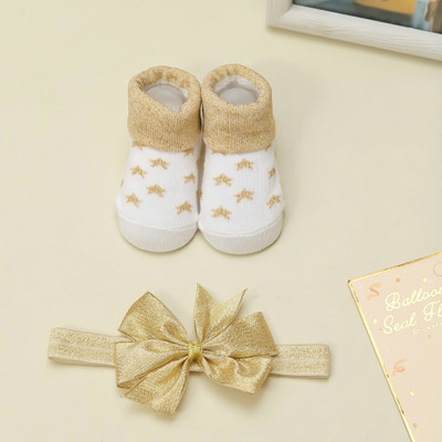 Yellow Bee Baby Girls Solid Ankle Length(Pack of 2)
