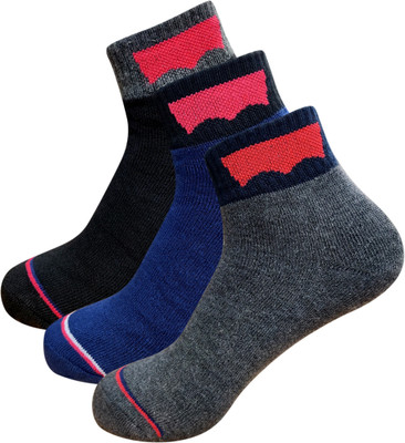 VEMOLI Men & Women Solid Mid-Calf/Crew(Pack of 3)