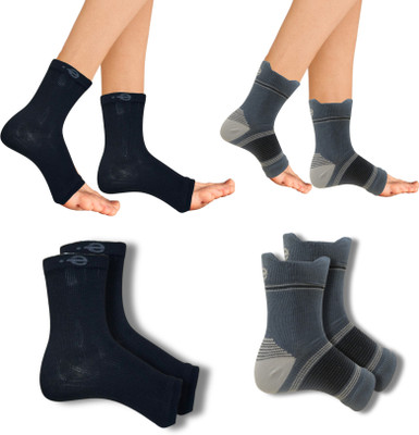 ecosync Unisex Solid Ankle Length(Pack of 2)