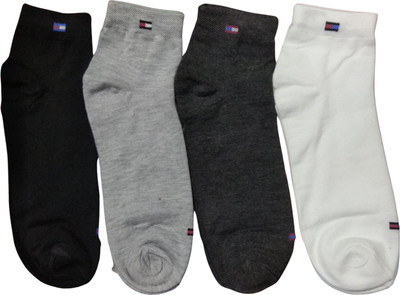Akeet Trend Men Solid Ankle Length(Pack of 4)