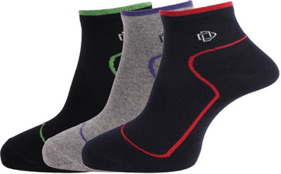 Dollar Men Solid Ankle Length(Pack of 3)
