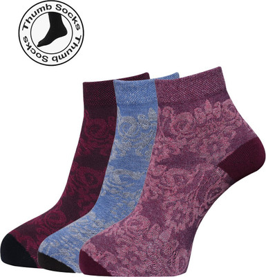 Dollar Women Printed Ankle Length(Pack of 3)