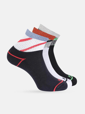 HRX by Hrithik Roshan Men Self Design Ankle Length(Pack of 3)
