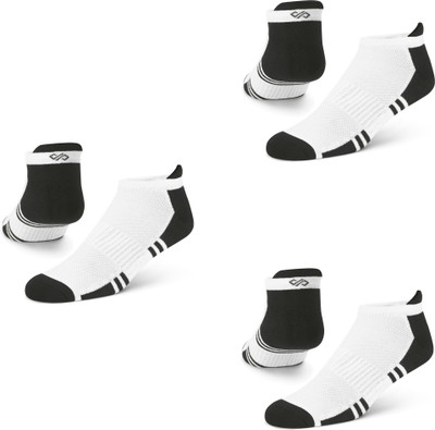 Dynamocks Men Color Block Ankle Length(Pack of 3)