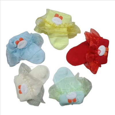 PALMLON Baby Boys & Baby Girls Solid Calf Length(Pack of 4)