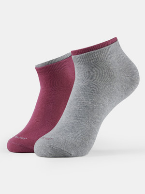 JOCKEY 7491 Compact Cotton Stretch Women Low Cut(Pack of 2)