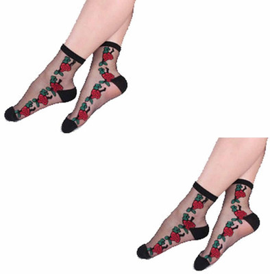 Buyra Women Self Design Ankle Length(Pack of 2)