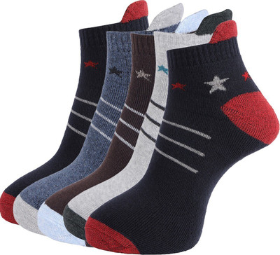Dollar Men Printed Ankle Length(Pack of 5)