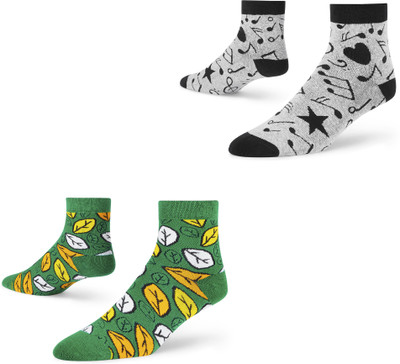 Dynamocks Unisex Ankle Length(Pack of 2)