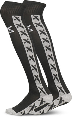 VECTOR X Men & Women Solid Knee High(Pack of 2)