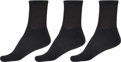 Akeet Trend Men Solid Mid-Calf/Crew(Pack of 3)