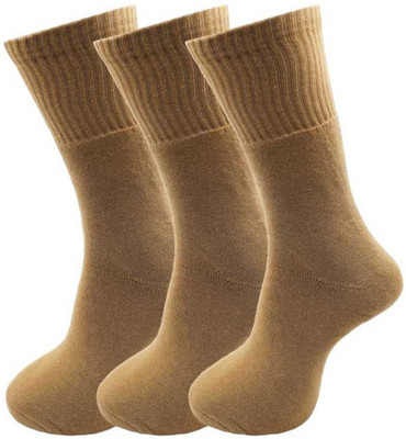 Akeeta Men Solid Calf Length(Pack of 3)