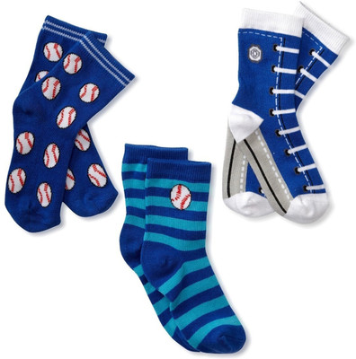 Footprints Organic Cotton Baby Boys & Baby Girls Printed Ankle Length(Pack of 3)