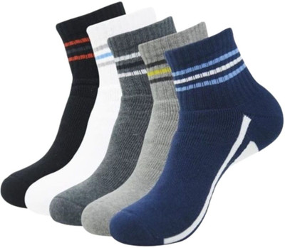 MJE Men & Women Solid Ankle Length, Peds/Footie/No-Show