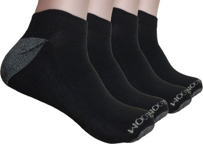Pollo Loco Men & Women Self Design Ankle Length(Pack of 4)