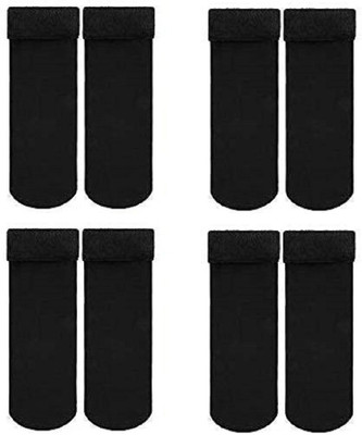 FATON Women Solid Ankle Length(Pack of 4)