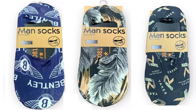 Kolva Men Printed Ankle Length(Pack of 3)