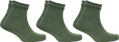 IVA MOJOTIA Men & Women Solid Ankle Length(Pack of 3)