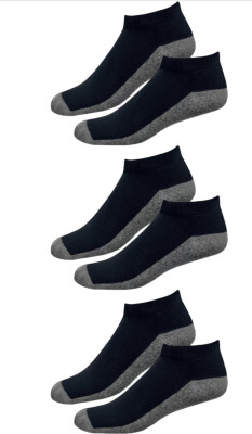 Akeet Trend Men Solid Ankle Length(Pack of 3)