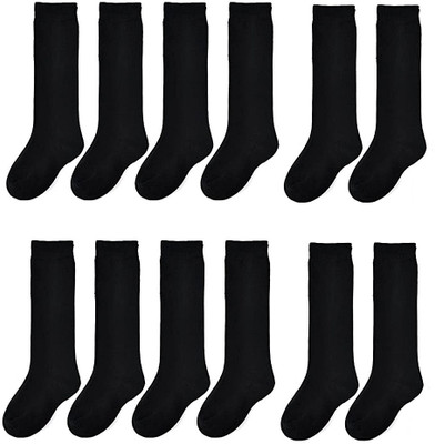 Adorazone Boys & Girls Solid Calf Length(Pack of 6)