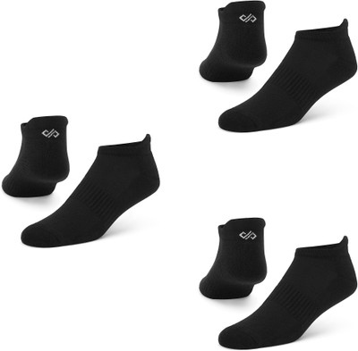 Dynamocks Men Solid Ankle Length(Pack of 3)