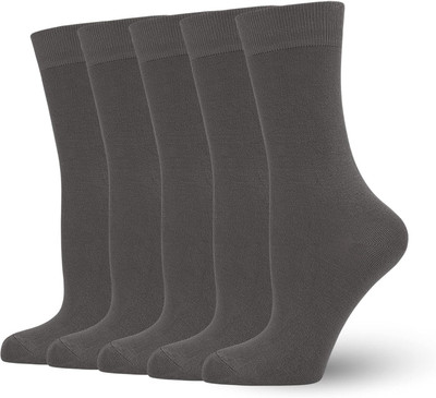 KETKAR Boys & Girls Solid Ankle Length(Pack of 5)