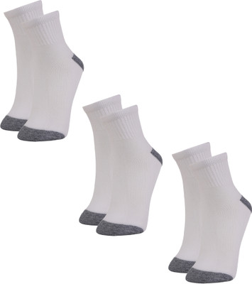 RB TRADERS Men & Women Solid Mid-Calf/Crew(Pack of 3)