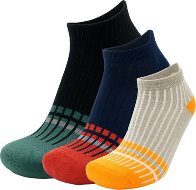 METRONAUT Men Striped Ankle Length(Pack of 3)