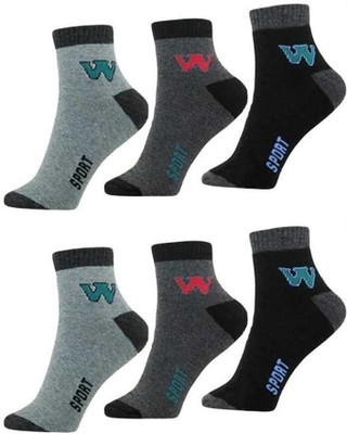 Akeet Trend Men Self Design, Printed Ankle Length(Pack of 6)