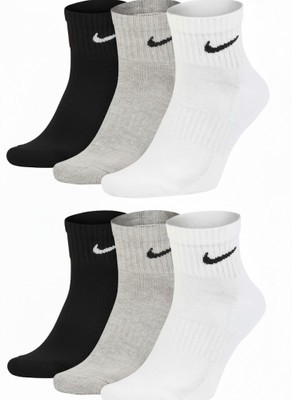 Confidence sockc Men & Women Solid Calf Length(Pack of 6)