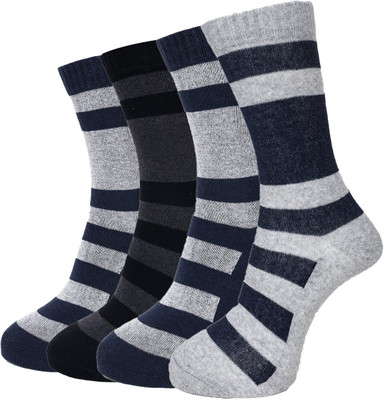 Dollar Men Self Design Calf Length(Pack of 4)