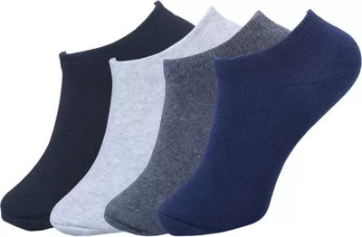 GORIYA Men & Women Solid Ankle Length(Pack of 4)