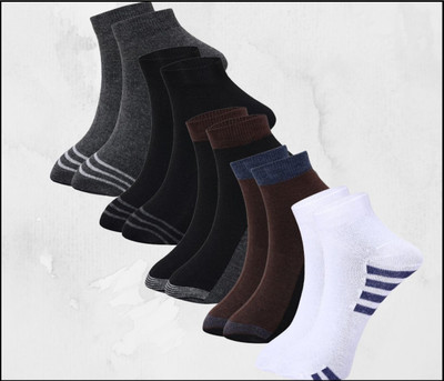 strucker Men Self Design Ankle Length(Pack of 5)