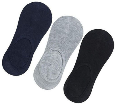 AARVI Men Solid Low Cut(Pack of 3)