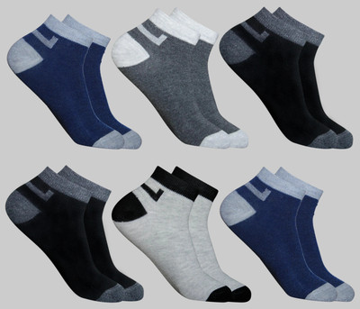 BLESSICA Men Ankle Length(Pack of 6)