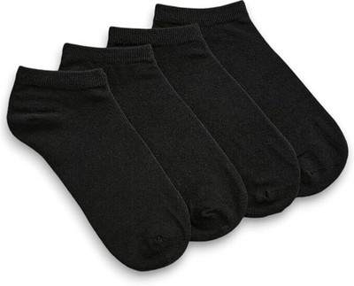 bazler Unisex Solid Ankle Length(Pack of 2)