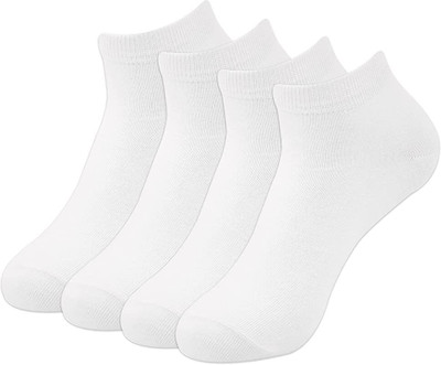 Liyana Collection Men Solid Ankle Length(Pack of 4)