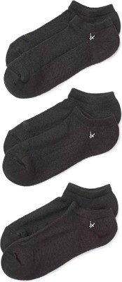 JEMOX Men Solid Ankle Length(Pack of 3)