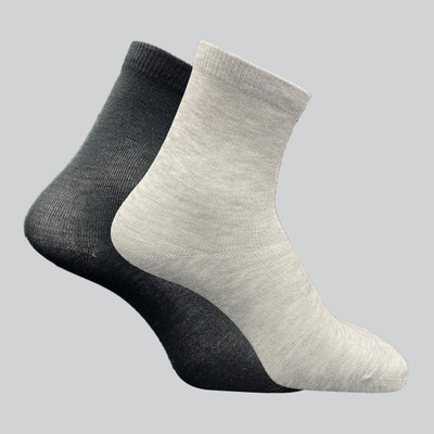 TRAZO Men Self Design Ankle Length(Pack of 2)