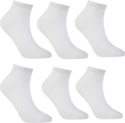 JPT Unisex Solid Ankle Length(Pack of 6)