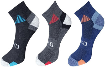 Arsha lifestyle Men Solid Ankle Length(Pack of 3)